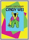 Happy Birthday Cindy Wei